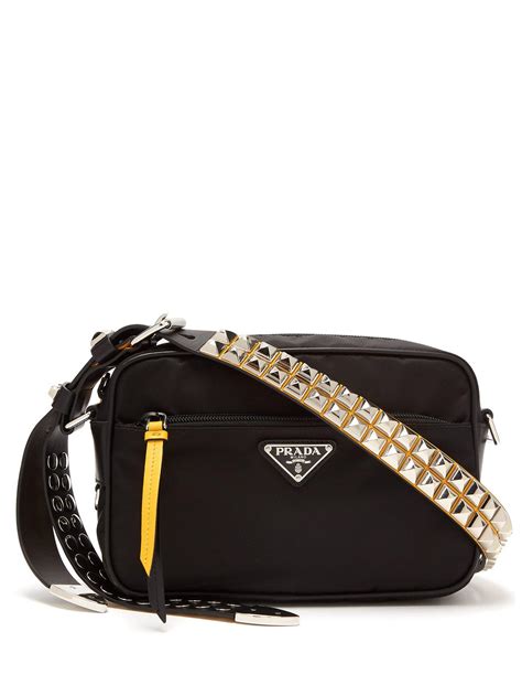 prada nylon studded crossbody|real real prada crossbody.